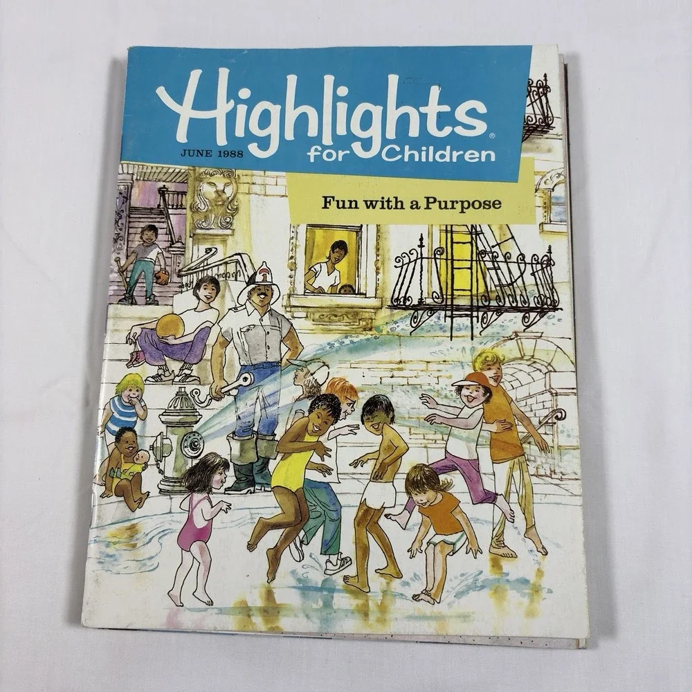 Vintage Highlights for Children Magazine Lot 1988 1989 1993 #500 1994 Set of 4
